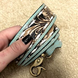 Genuine leather purse strap